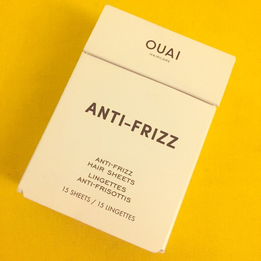 OUAI anti frizz hair sheets